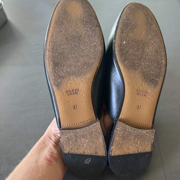 Gucci Princetown Leather Slippers size 37 - Picture 5 of 6